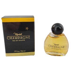 Vintage Germaine Monteil Champagne Perfume Miniature Mini .19 fl oz Sample & Box